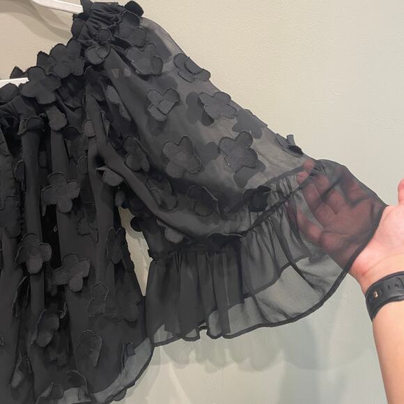 Alice McCall Love Conquer Top in Black - Size: 0 - Picture 8 of 11